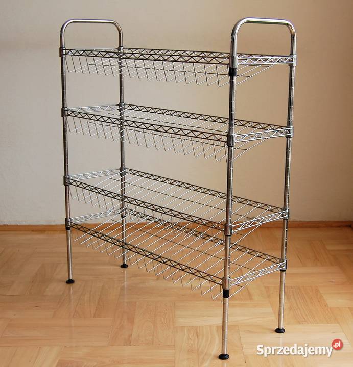 Duża szafka na buty metalowy regał lata 90 loft 74cm lubelskie Lublin