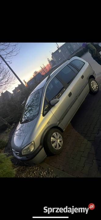 Opel zafira uszkodzony Chociwel