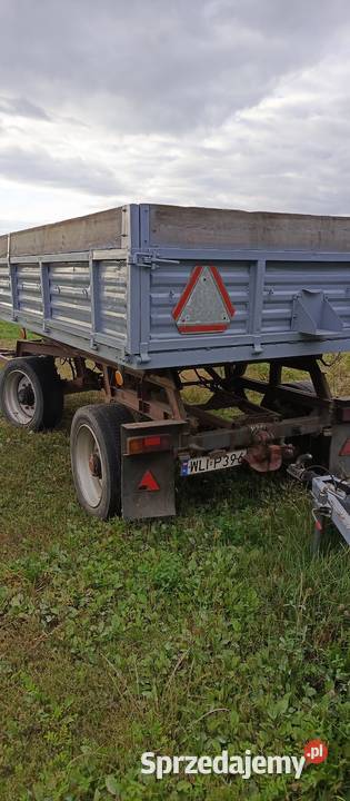 Przyczepa 6t mazowieckie Pasztowa Wola-Kolonia