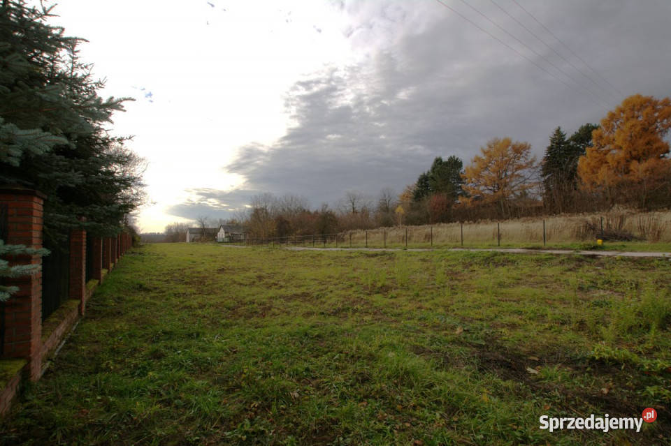 Działka 1900 metrów PłouszowiceKolonia szambo Płouszowice-Kolonia