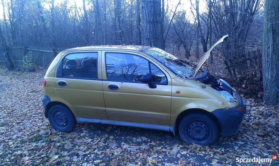 Daewoo Matiz LPG uszkodzony silnik Tuszyn