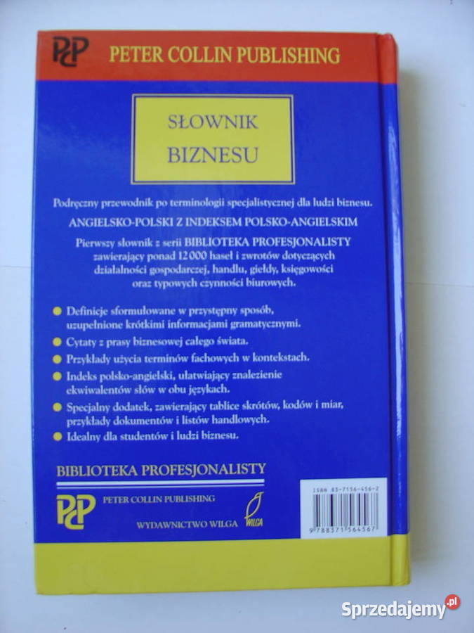 Słownik Biznesu angielskopolski z indeksem sprzedam