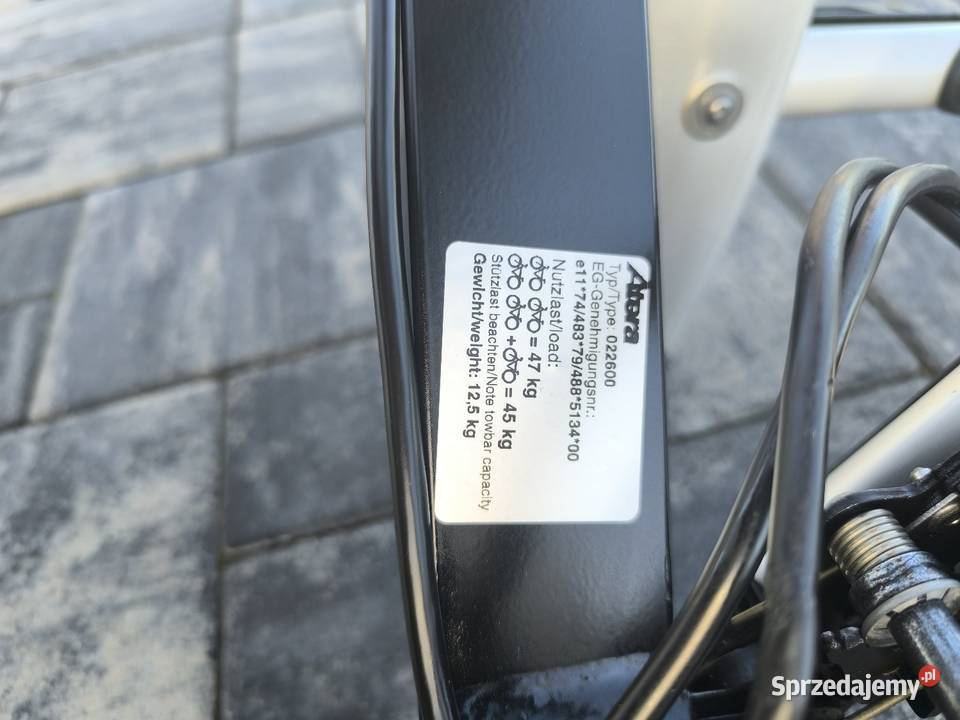 Uchwyt rowerowy Atera Strada na 2 rowery także mazowieckie