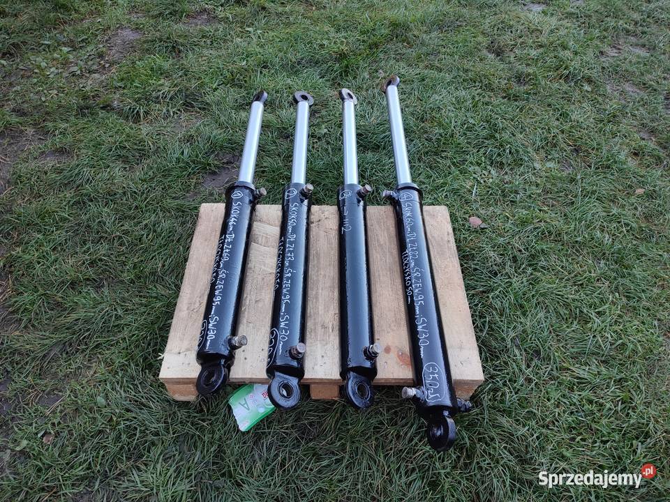 Siłownik hydrauliczny dwustronny sów 50 łuparka Sędziszów