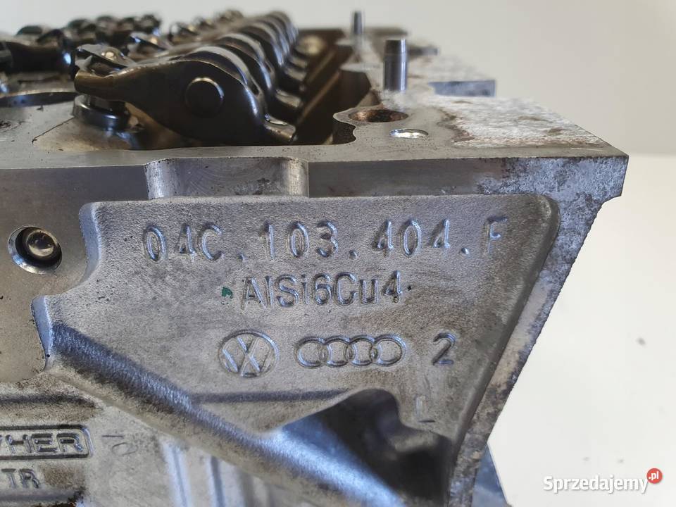 Skoda Citigo 10 MPI GŁOWICA CYLINDRÓW 04C103404F Głowice cylindrów lubelskie Rudka