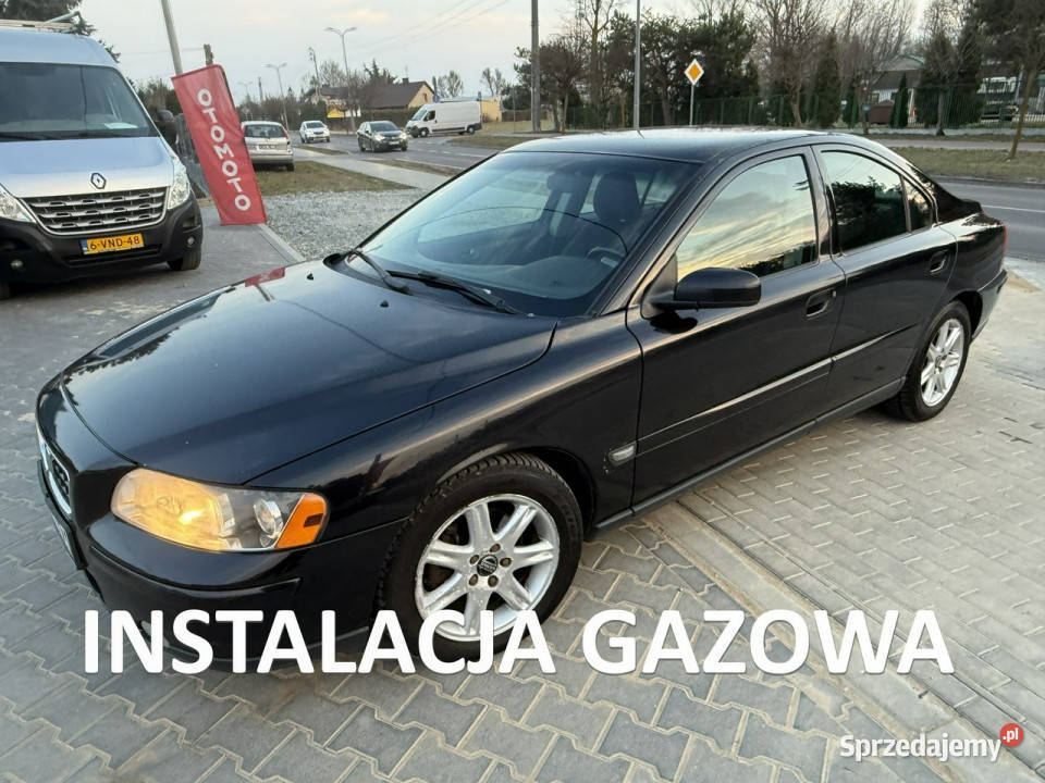 Volvo S60 Volvo S60 Lift 24B LPG 2004r PółSkóra centralny zamek Sokołów Podlaski