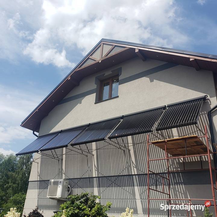 Kolektory słoneczne cała instalacja sprzedam