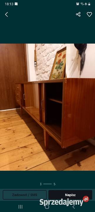 Komoda violetta prl jamnik Pozostałe Gdańsk