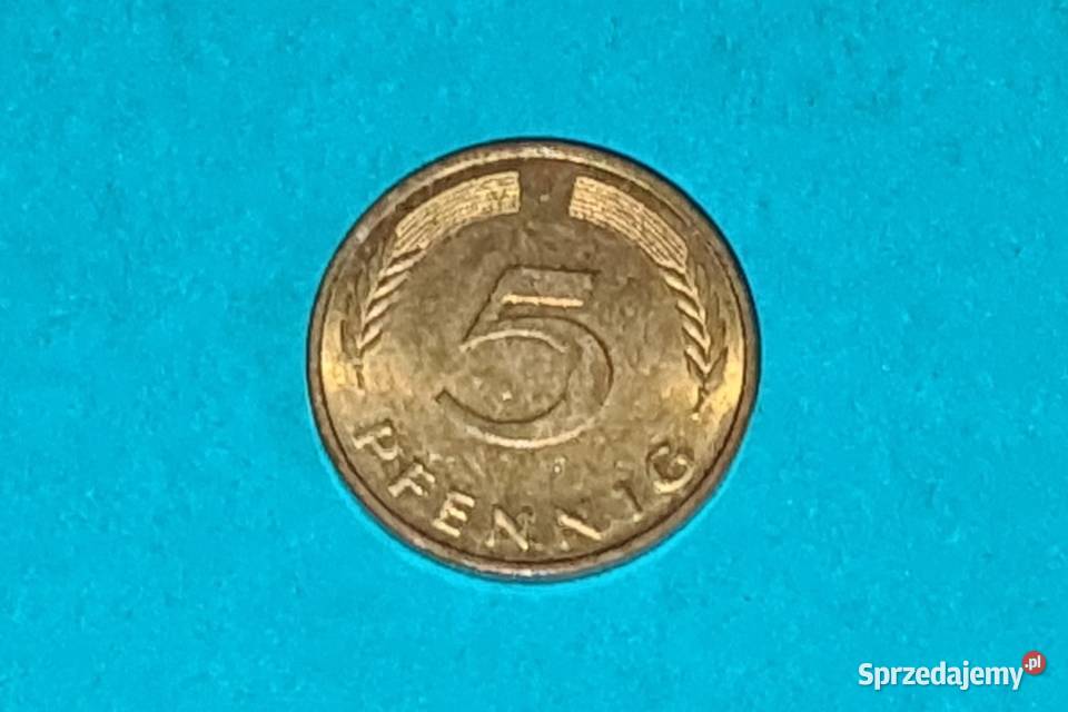 5 Pfennig 1995r Moneta Starocia