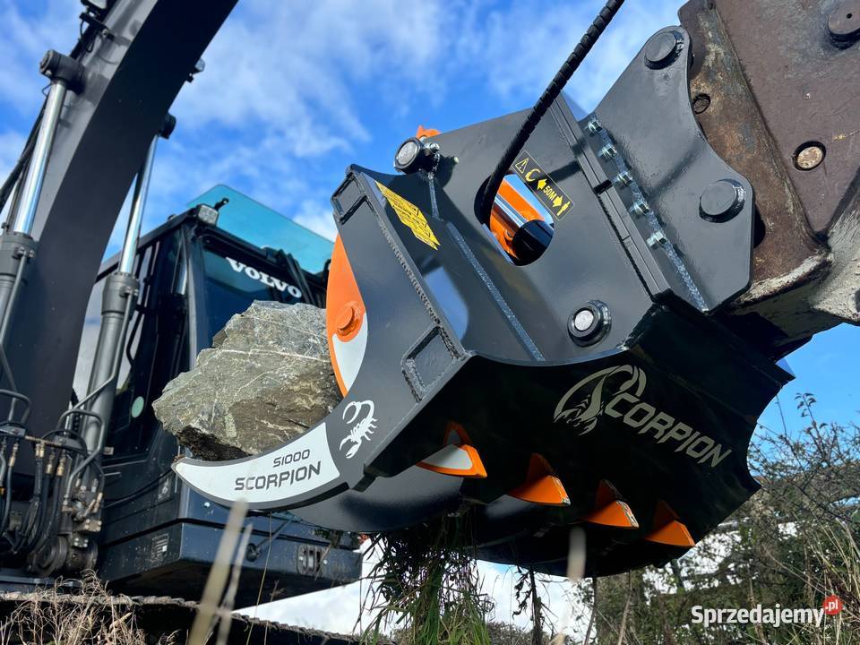 Chwytak do koparki MDE Scorpion S1000 814 ton Maszyny budowlane
