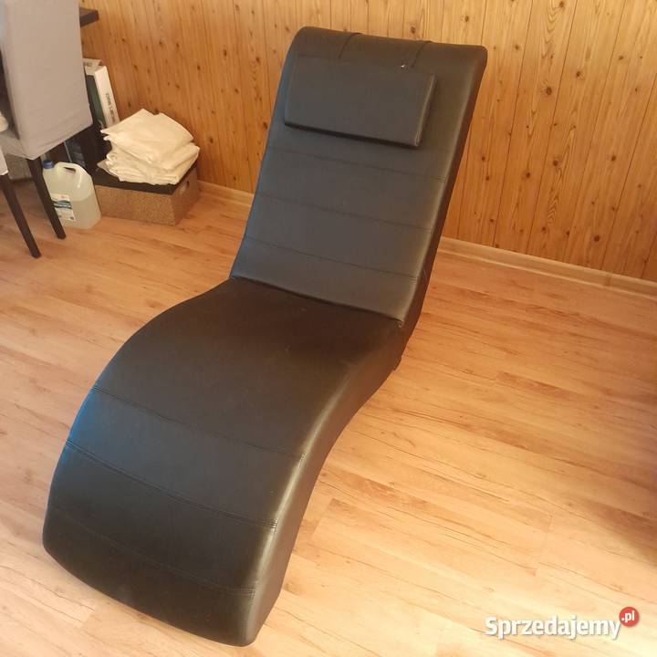 Fotel szezlong czarny sprzedam