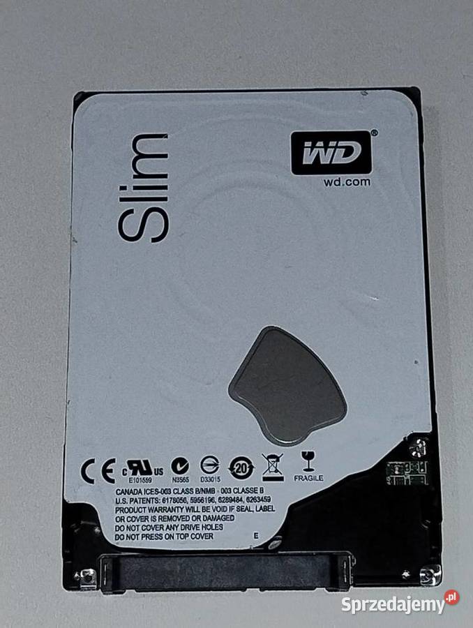 Dysk ssd 25 Cala Slim WD10SPCX o pjemności 1TB sprzedam