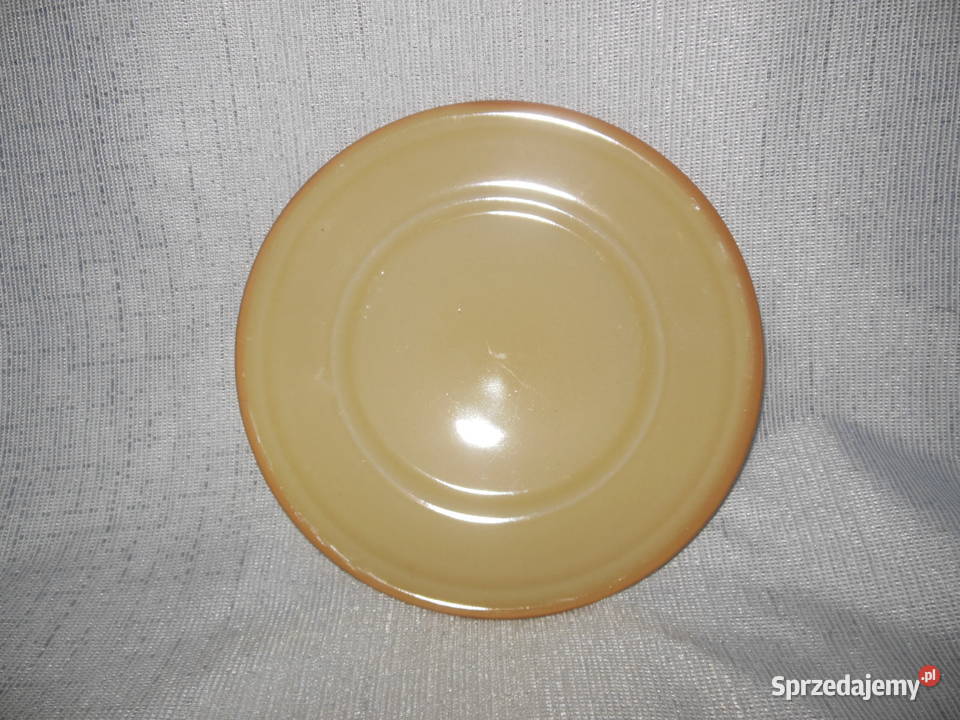 Talerzyk deserowy Tułowice PRL Porcelana i szkło świętokrzyskie