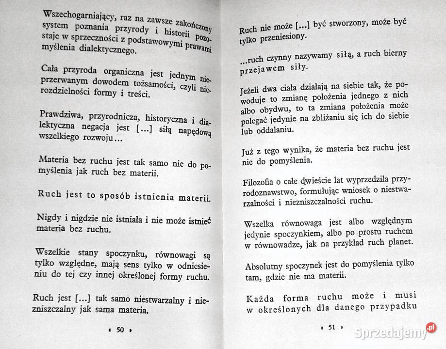 Myśli Fryderyk Engels miękka z obwolutą Chełm