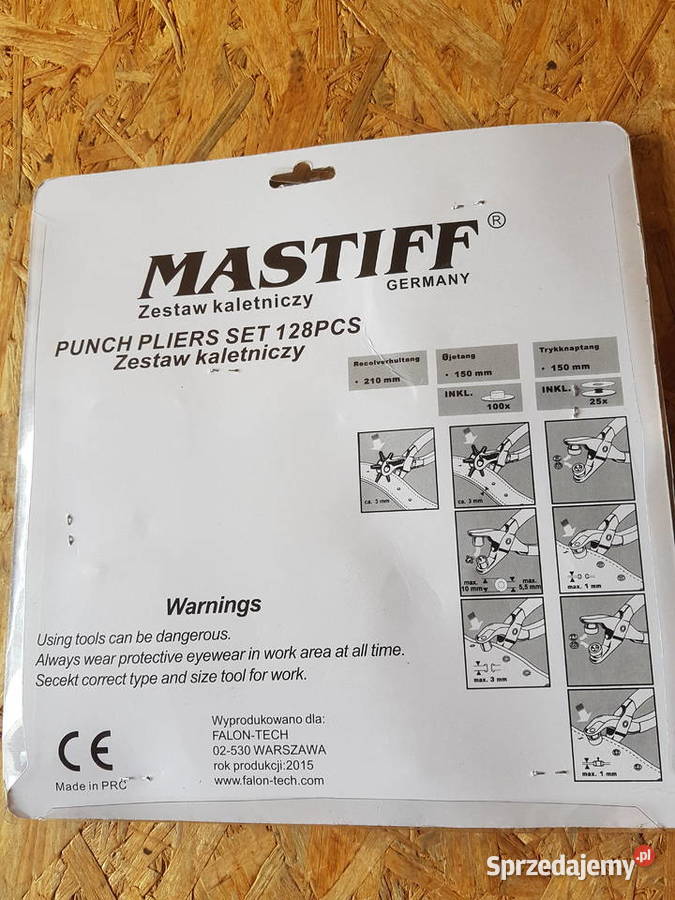 Zestaw kaletniczy 128el FT001002 MASTIFF Ręczne Głogowa