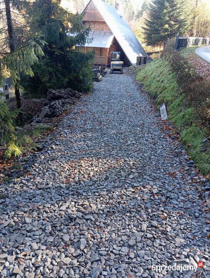 Roboty ziemne usługi koparką Wykopy, roboty ziemne Koszarawa usługi budowlane