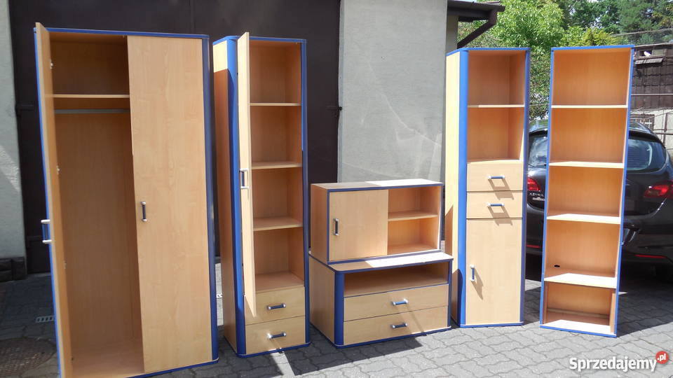 Meblościanka w idealnym stanie mozliwy dowóz Komplety mebli mazowieckie Warszawa