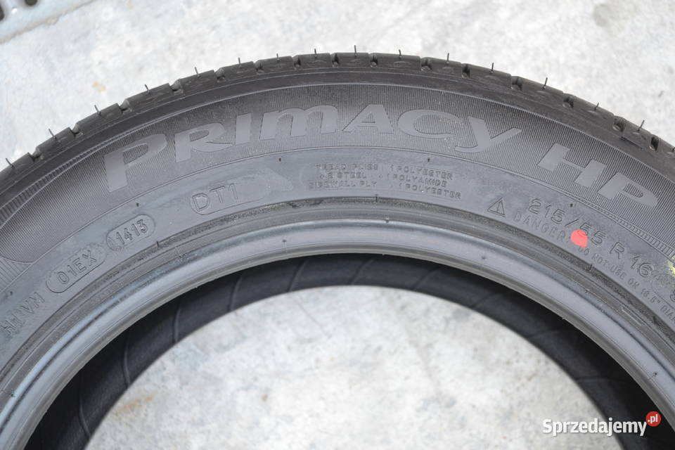 Nowa opona Michelin Primacy HP215 55R16 93V Samochodowe Przygodzice