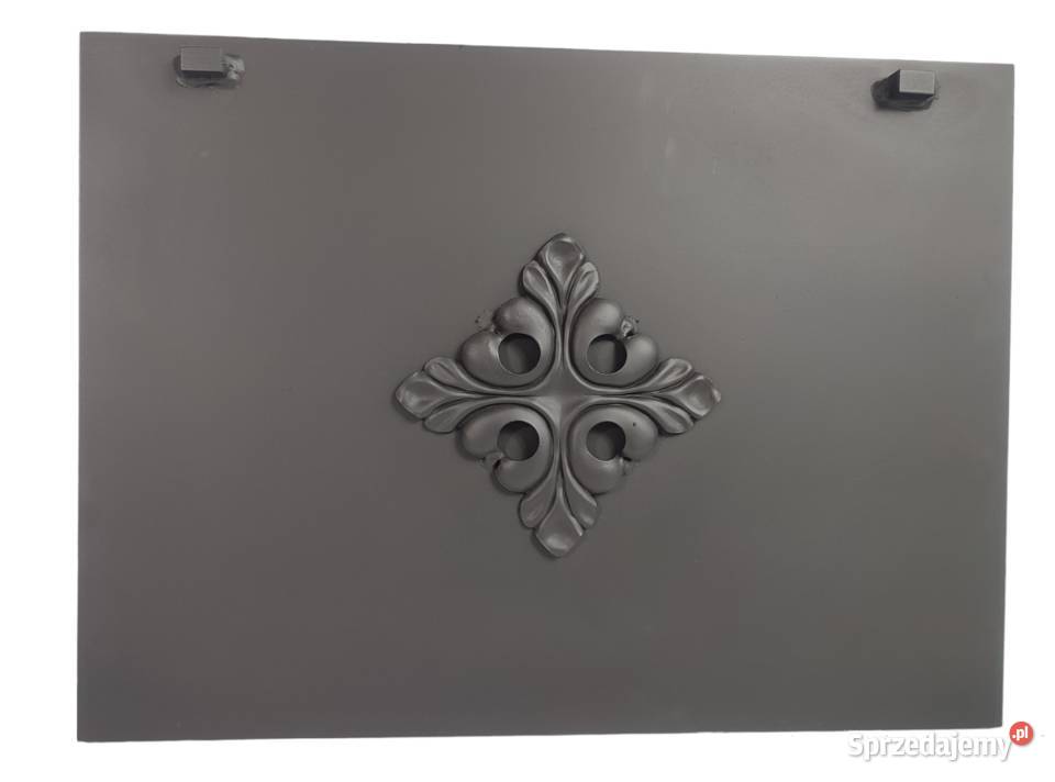 Tylna płyta ścianka 47x35 do wkładów kominka stal Skawina