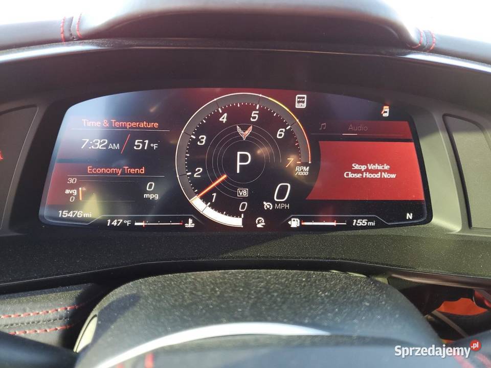 2021 CHEVROLET CORVETTE STINGRAY 3LT Częstochowa sprzedam