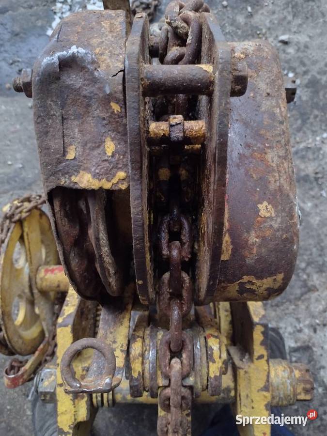 Wózek suwnicy z wyciągiem Gołcza sprzedam