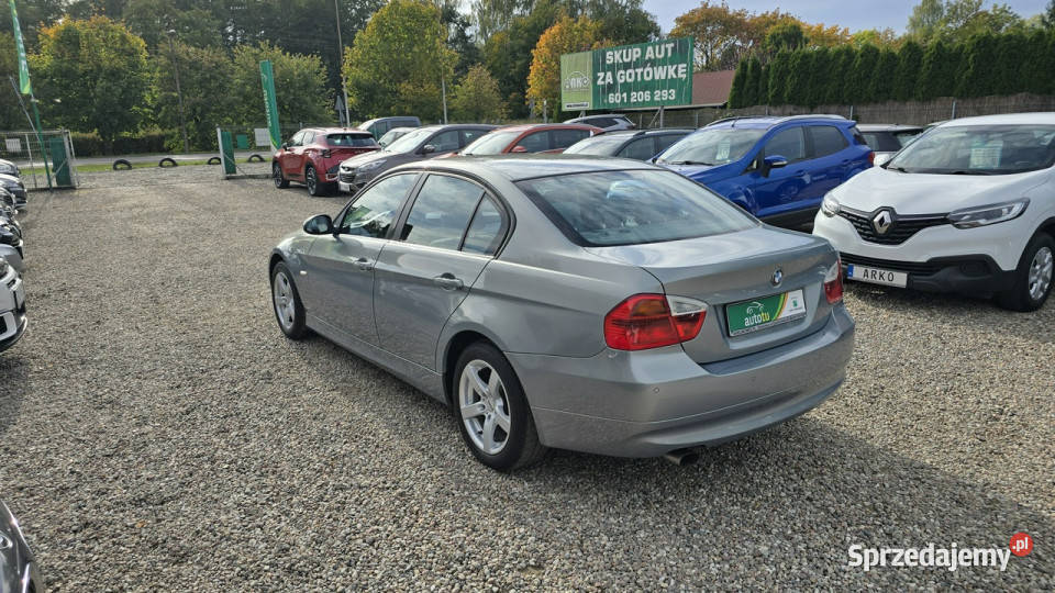 BMW 318 sedan E90 20052012 zielony BMW Samochody osobowe Zieleniewo
