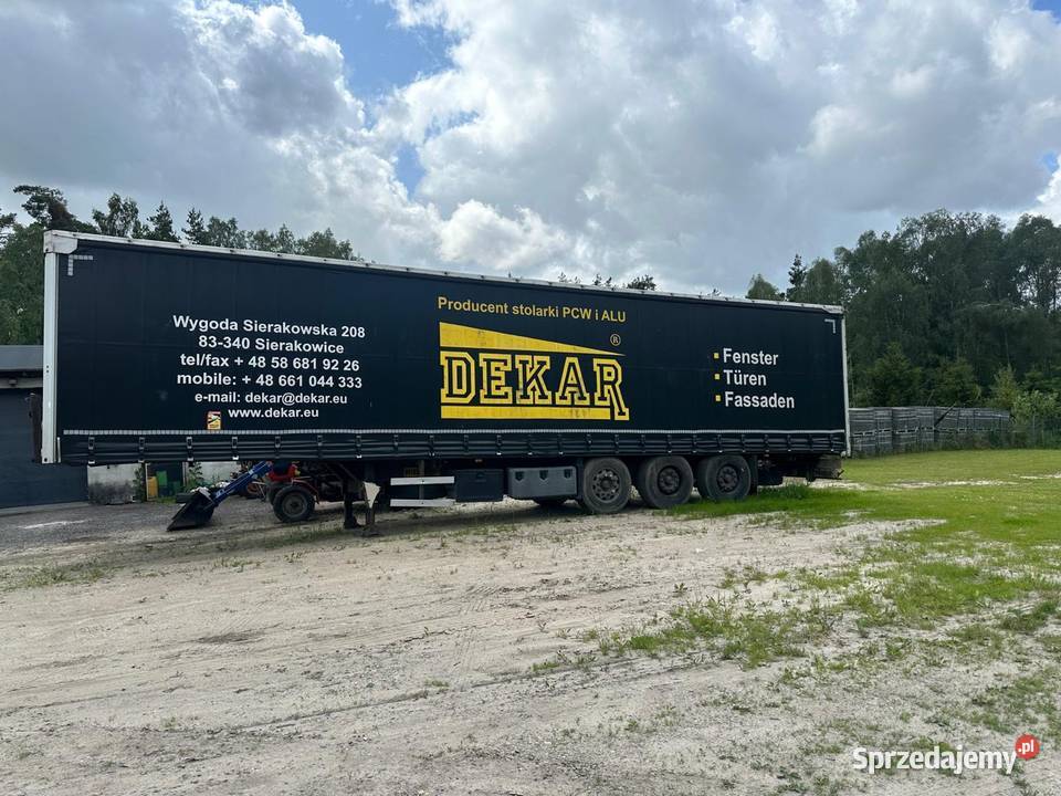 Naczepa Wielton NS34K mulda firanka pomorskie