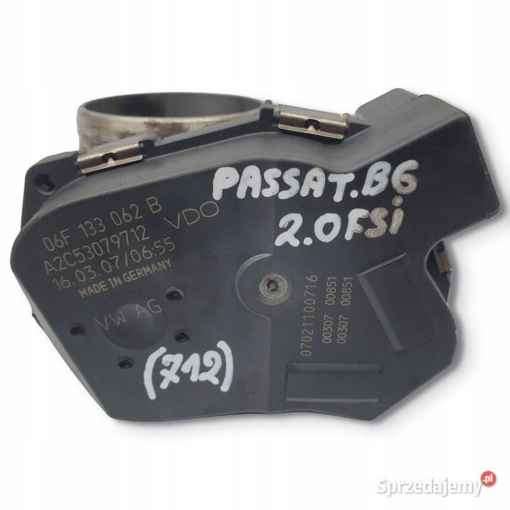 PRZEPUSTNICA VW Passat B6 20 FSI 06F133062B Chełm sprzedam