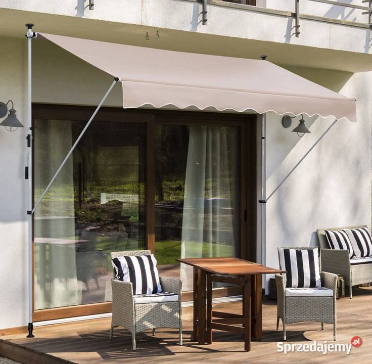 markiza ze składanym ramieniem markiza zaciskowa Bochnia sprzedam