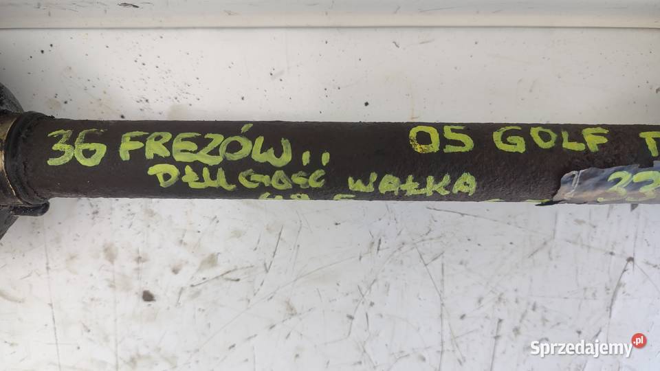 61IRL GOLF V 20 TDI 1K0407271 200505201312 PÓŁOŚ Włoszczowa sprzedam