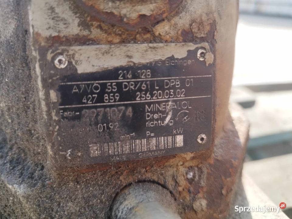 Pompa Hydromatik A7V0 80 A7VO 55 Volvo Akerman Strzyżew