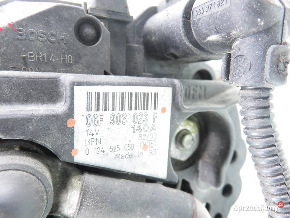 ALTERNATOR VW GOLF V 19 TDI 06F903023F Układ elektryczny silnika
