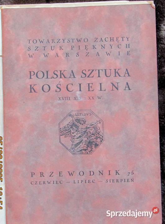 Katalog warszawskiej Zachęty z lat trzydziestych Bychawka Trzecia