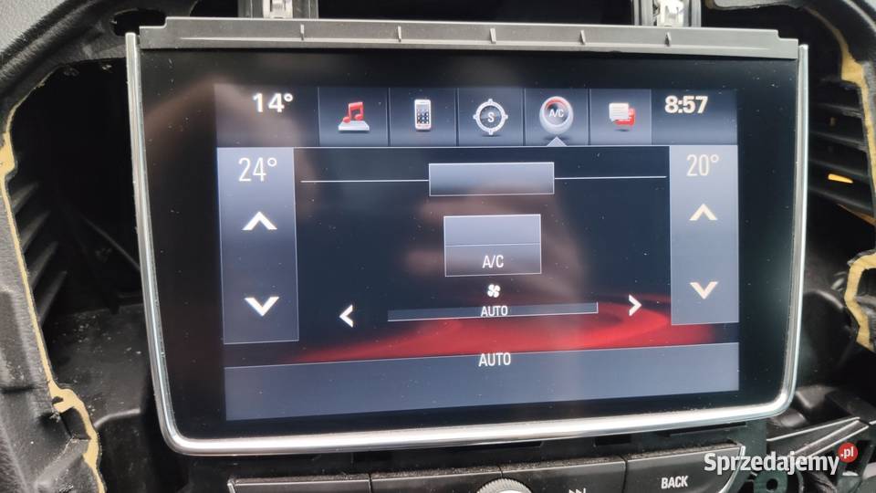 OPEL MOKKA X EKRAN WYŚWIETLACZ RADIA NAVI osobowe Bytom