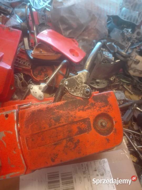 Dźwignia hamulca z osłoną Husqvarna 444 Leśnictwo Żywiec