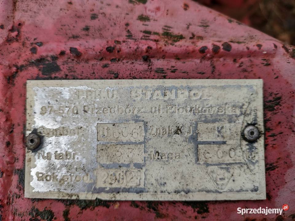 Pług nieuszkodzony Pługi Mońki sprzedam