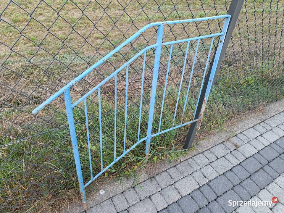 BARIERKA metalowa schodowa krótka 100 wys75 podkarpackie Brzostek