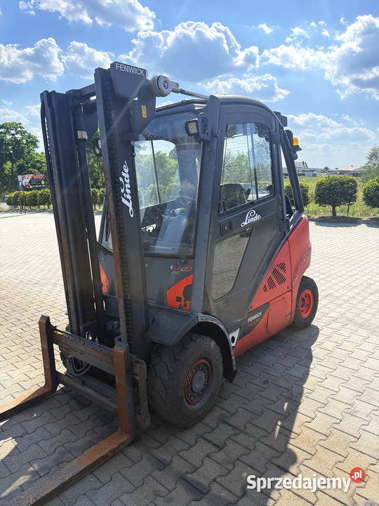 wózek widłowy LINDE H20T600 EVO LPG kabina klima