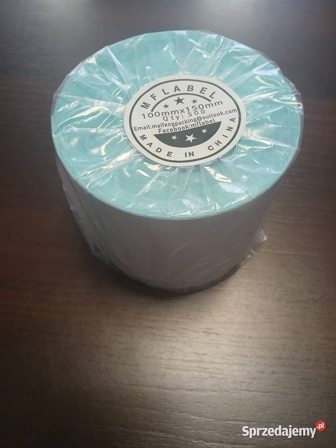 Rolka etykiet termicznych marki MFLABEL Nowy Targ