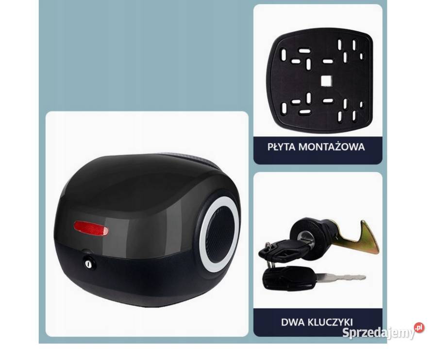 KUFER BAGAŻOWY CENTRALNY CZARNY Z PŁYTĄ Sosnowiec