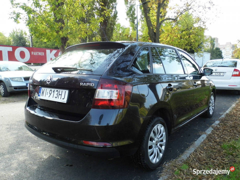 koda RAPID 10 TSI klima vat23 110KM łódzkie Łódź