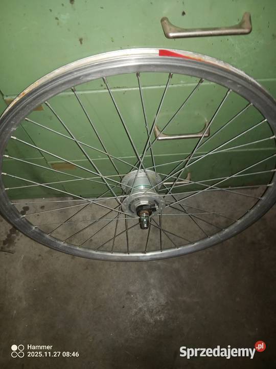 Koło 28 z prądnicą w piaście Ciosaniec