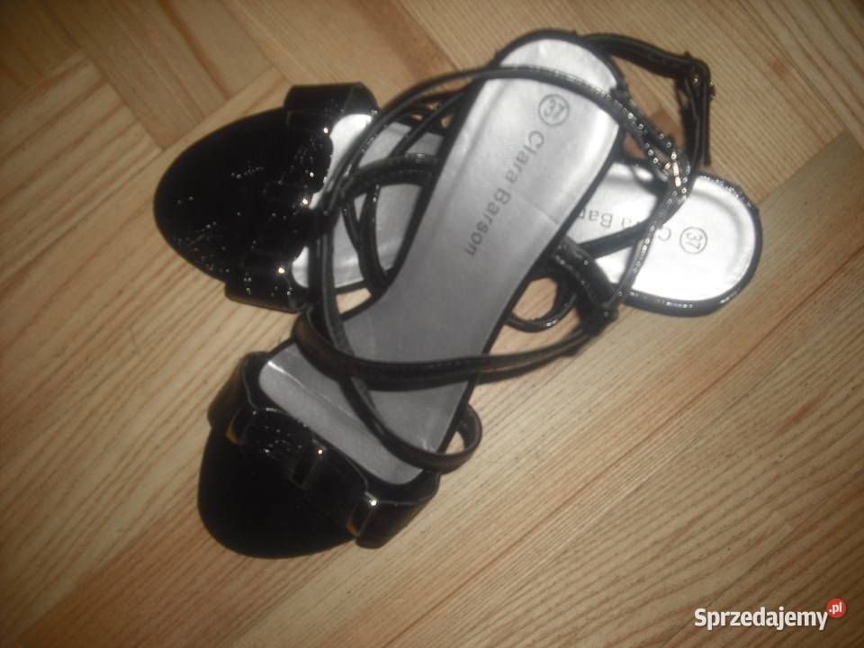 Damskie sandałki na koturnie Warszawa sprzedam