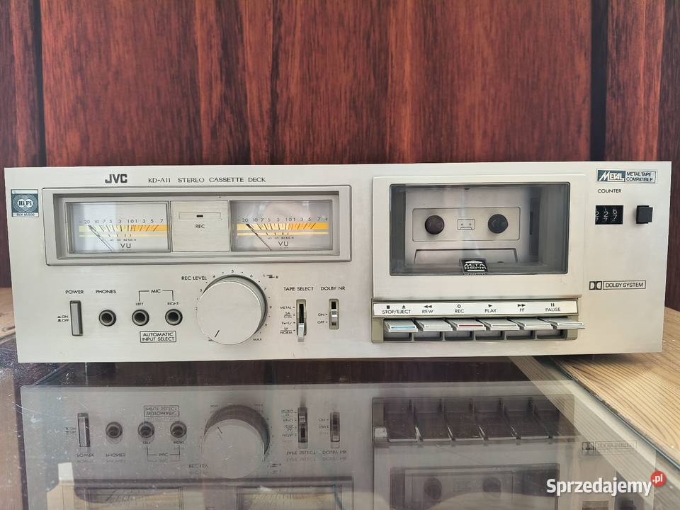 Magnetofon deck vintage JVC KDA11 Warszawa sprzedam