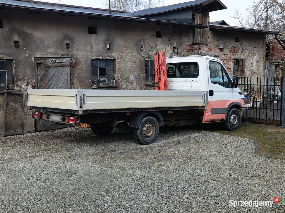 Transport samochodowy HDS z paką Iveco łódzkie Łask