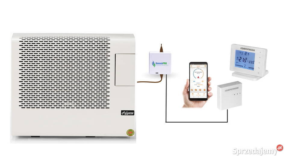 Grzejnik gazowy piecyk gazowy 10kW wentylator stal świętokrzyskie Stąporków