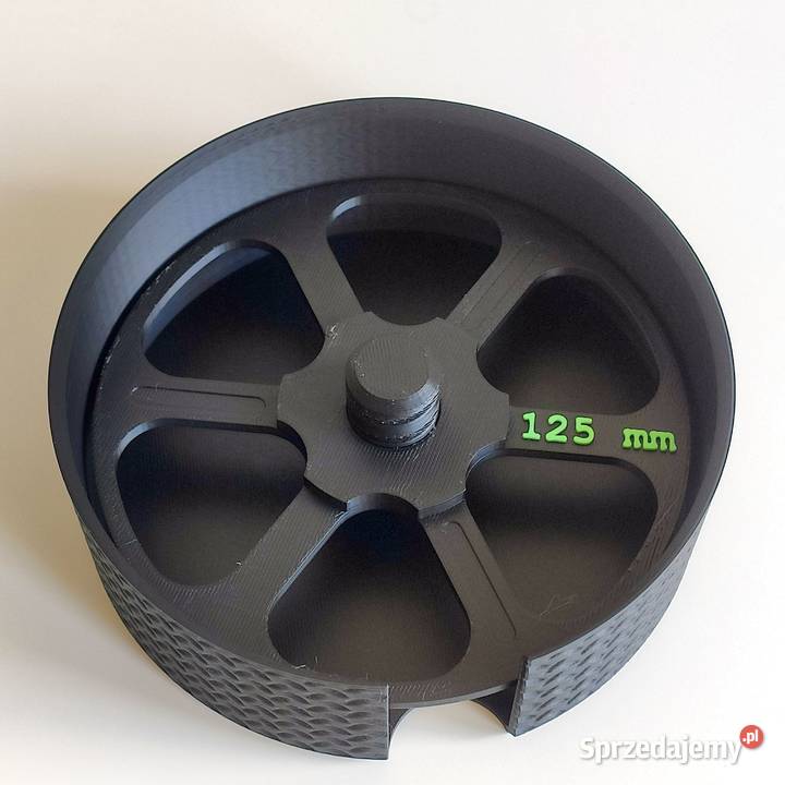Pudełko pojemnik na tarcze do cięcia 125 mm etui Tuchola