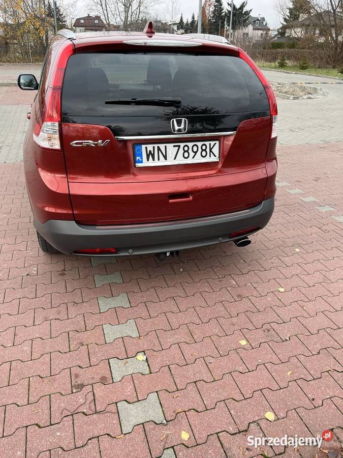 Honda CRV 20 Lifestyle salonPL serwis ASO Rok produkcji 2013 Warszawa sprzedam