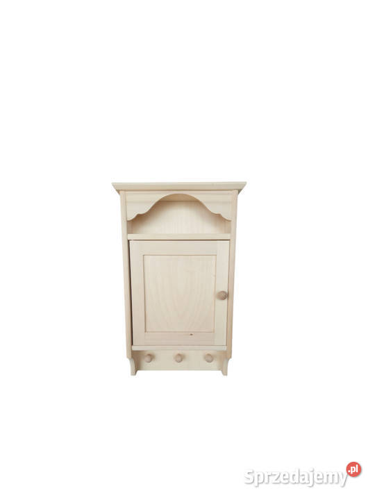 Drewniana szafka na klucze retro Stylowa