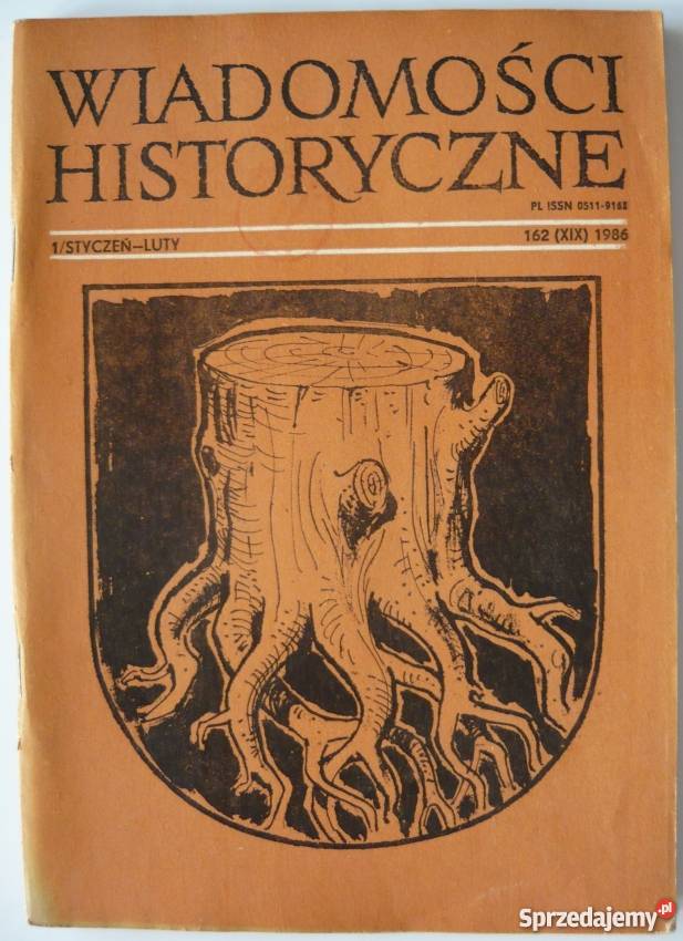 WIADOMOŚCI HISTORYCZNE 1 STYCZEŃLUTY 162 XIX kujawsko-pomorskie